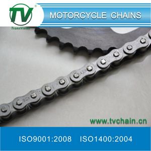 Square rivet head 428 Motorcycle Chains and sprockets 10 years manufacturing roller chain sprockets couplings pulleys TV chain China chain Manufacturer